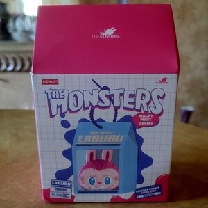 POP MART The Monsters Labubu Mini Market Whacky Mart Squishy Charm Blind Box